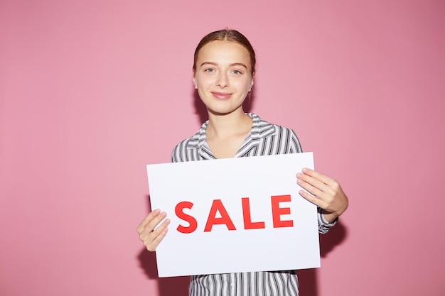 Photo girl with sale tablet