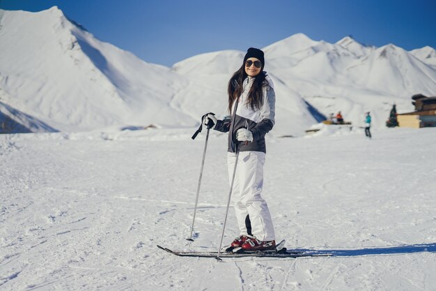 스키 소녀