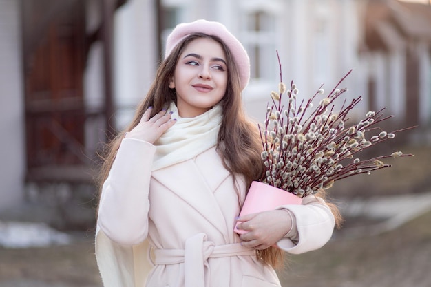 girl with willow