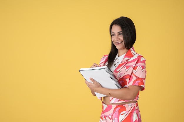 Girl writing thoughts