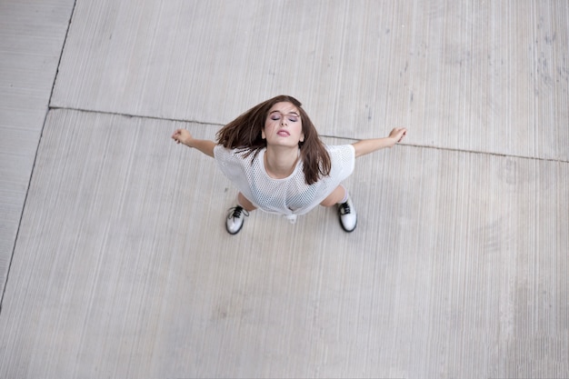 Girl young posing