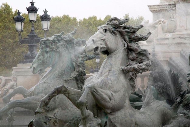 Girondist Monument by Guadit 1902, Bordeaux, France