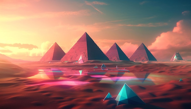 giza pyramids