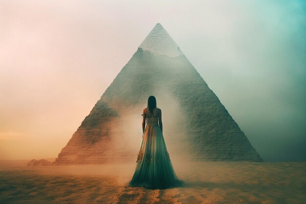 Photo giza pyramids