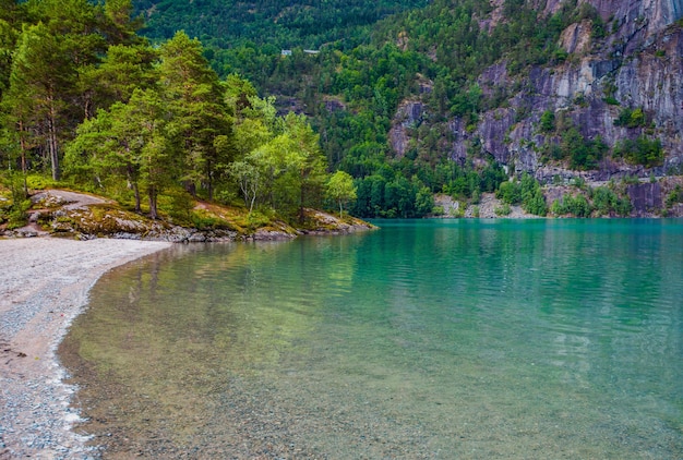 Glacial Lake in Norway