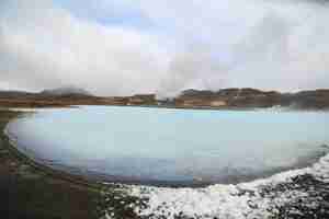 Photo glacial lake