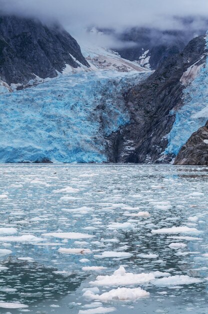 Photo glacier on alaska