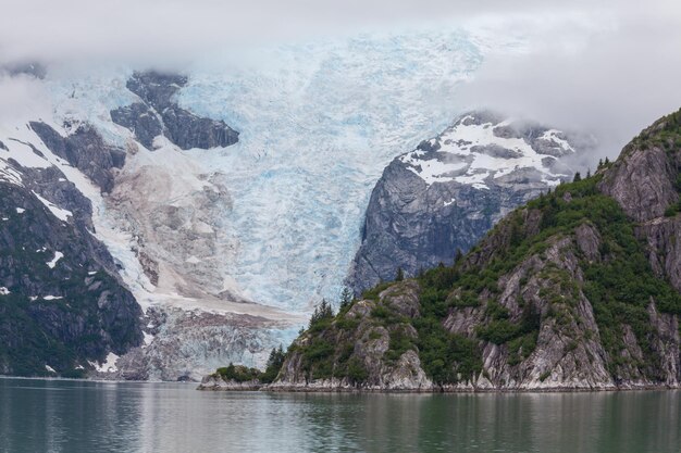 Photo glacier on alaska