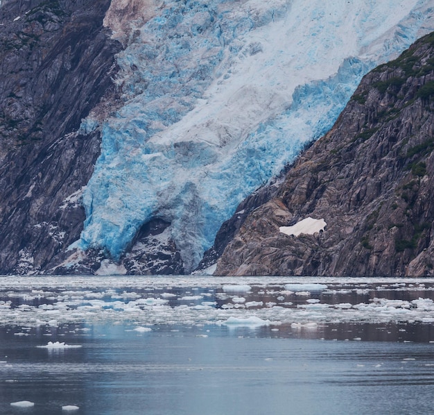 Photo glacier on alaska