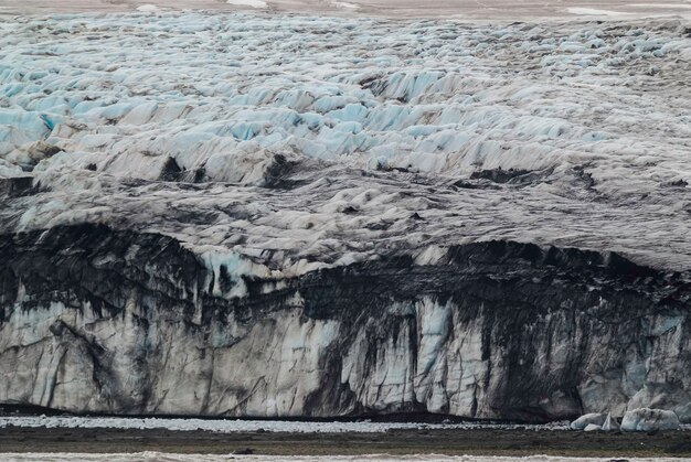 Glacier in Antartica South Shetland