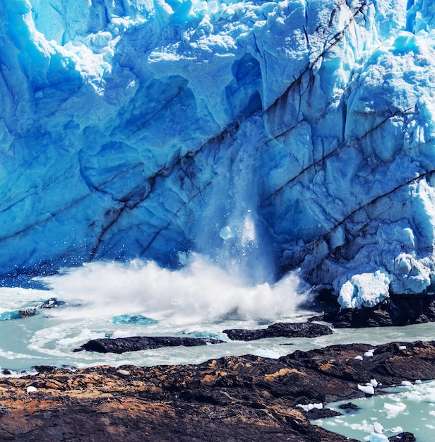 Foto ghiacciaio in argentina