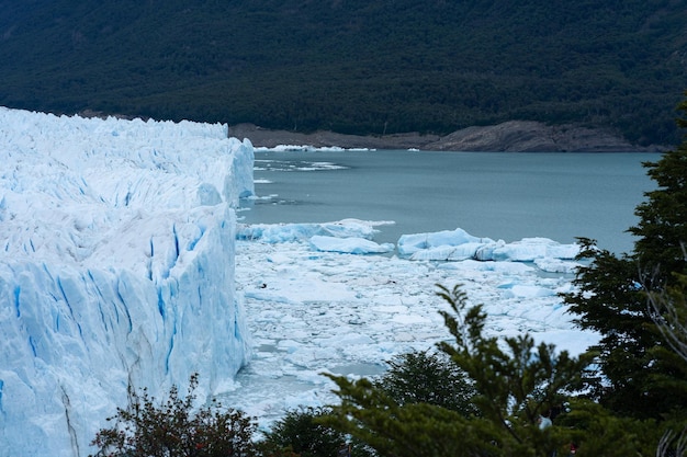 Photo glacier iceberg ice argentina patagonia
