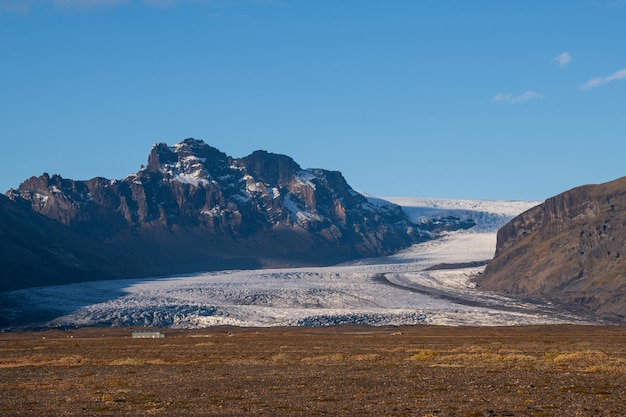 Ледниковая лагуна, Jokulsarlon в Исландии