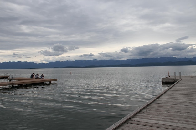 Glacier national park Flathead lake Montana