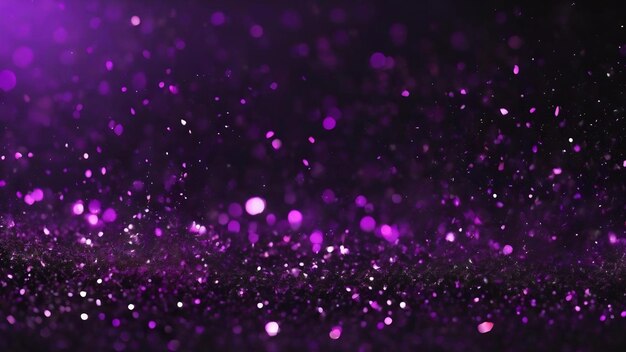 Glamorous purple shiny glitter on black abstract background christmas new years and valentines day b
