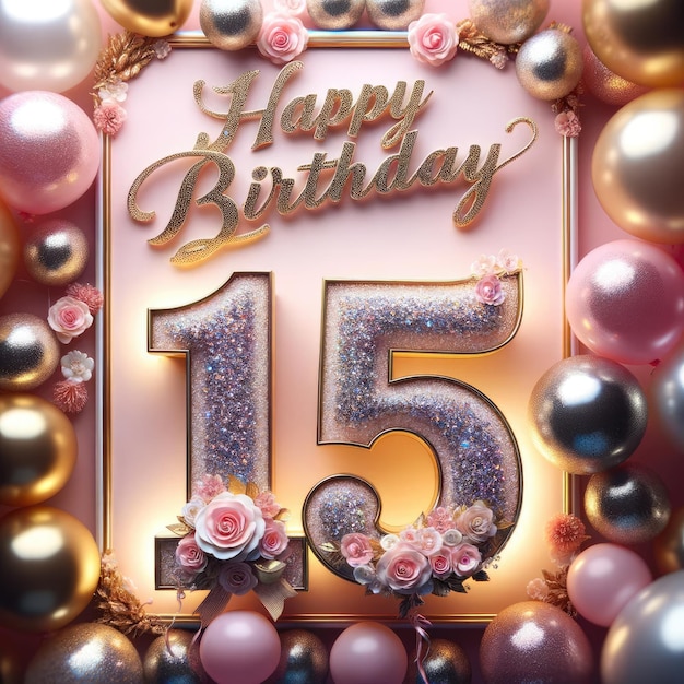 Glamorous Sweet 15 Birthday Celebration