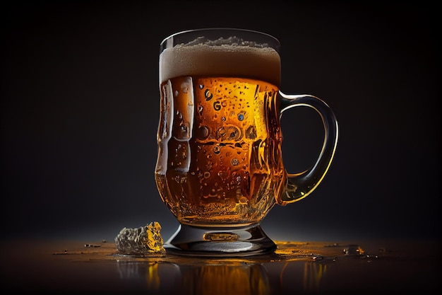 glas bier generatieve AI