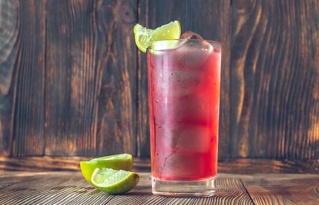 Glas Cape Cod (Vodka Cranberry) Cocktail