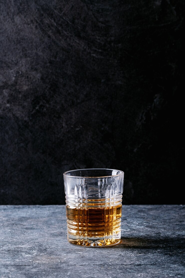 Glas Ierse whisky