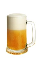 Glas met bier