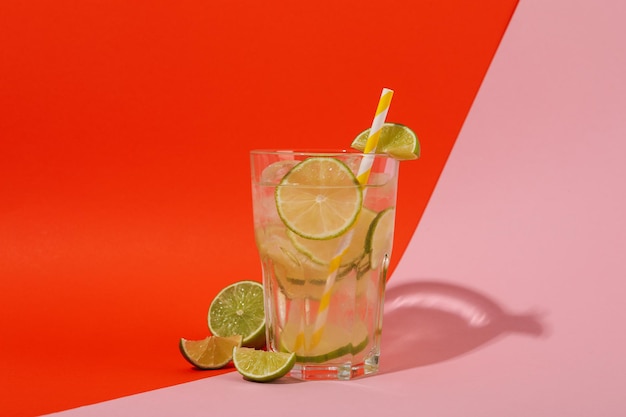 Glas mojito heerlijke frisse zomercocktail