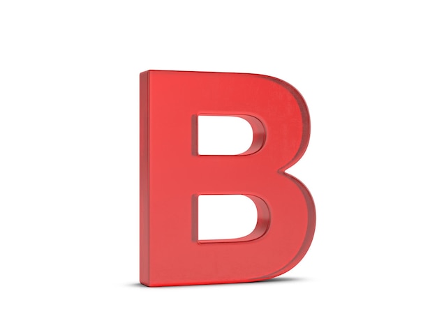 Glasletter B