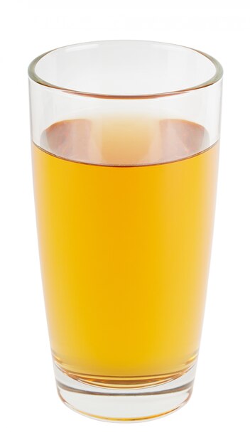 Photo glass of apple juice