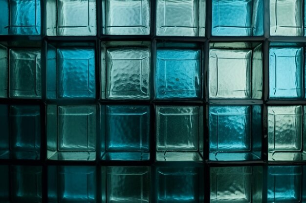 Glass Background Ai generative