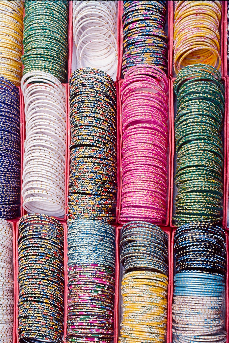 Photo glass bangles handmade in india a fovorite among girls