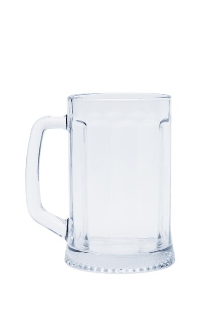 Glass beer mug