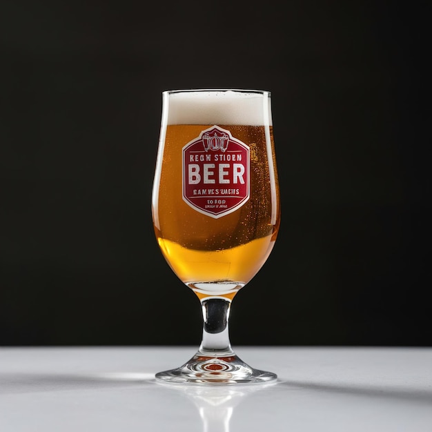 Glass of beer
