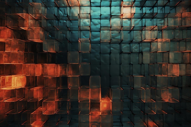 Glass Blocks wall texture