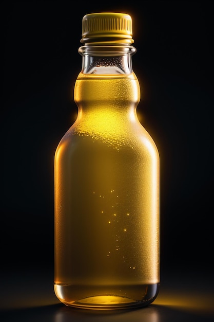 ガラス瓶ドリンク高品質背景写真製品ディスプレイプロモーションポスター