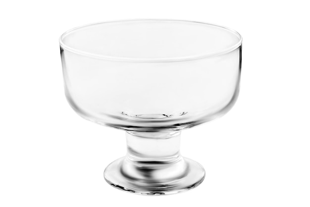 Photo glass bowl isolated