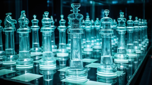 Glass chess