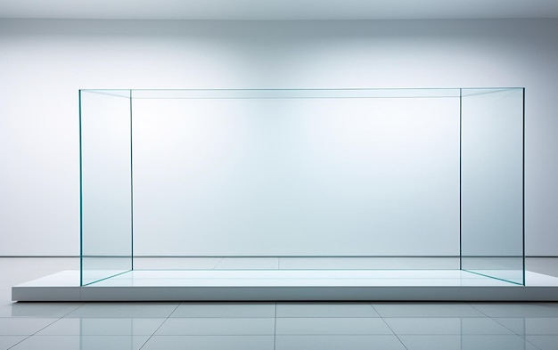 Glass door panels against a white backdrop