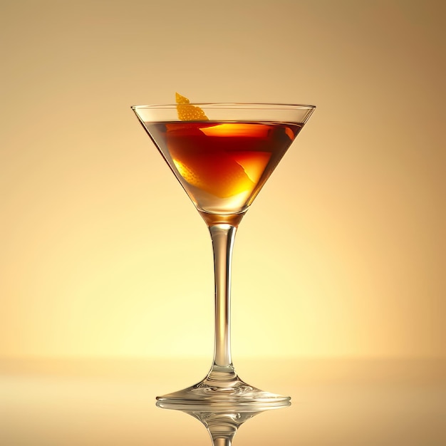 Glass Filled With Drink on Table