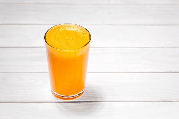 A glass of fresh juice