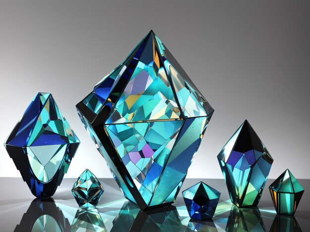 Glass Geometric Wonders Outshining Glass Animals