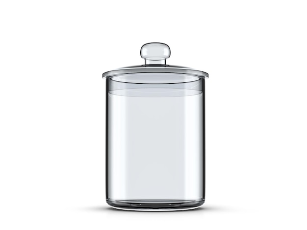 Glass jar