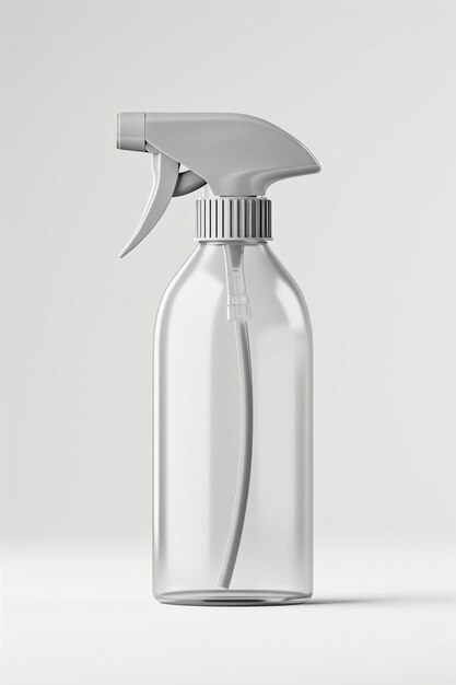 Photo a glass spray bottle with a plastic trigger