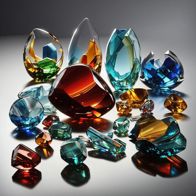 Glass stones