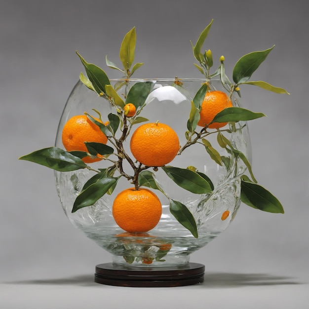 Glass tangerine