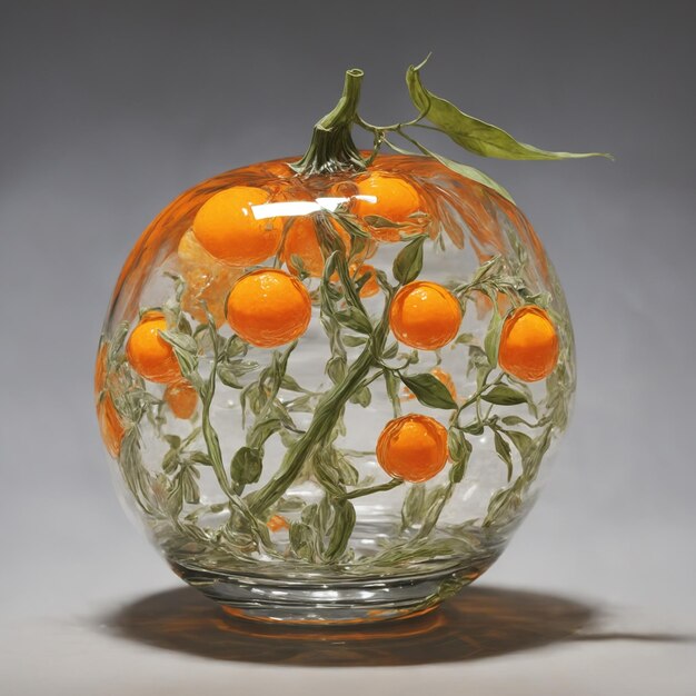 Glass tangerine