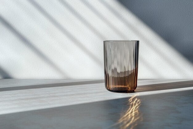 Photo a glass of water
