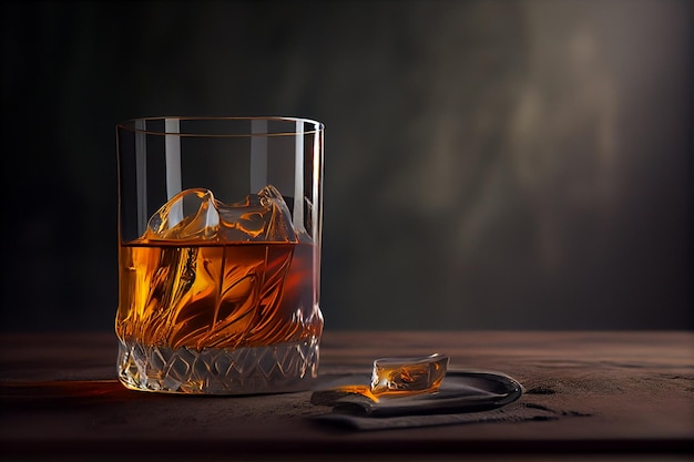 Glass of whiskeygenerative ai