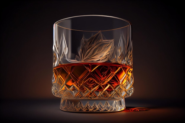 glass of whisky generative AI