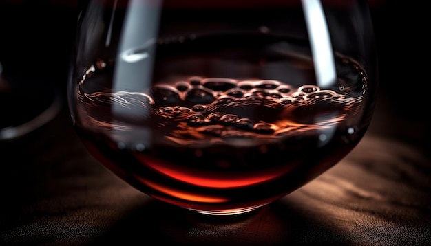 glass of wine red wine pouring into glass