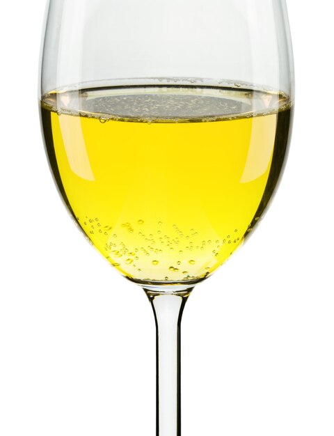 Glass with wine