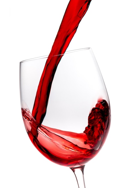 Calice di vino rosso